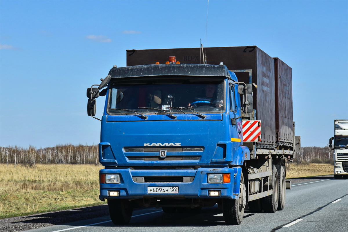 Пермский край, № Е 609 АН 159 — КамАЗ-65117-N3(78)