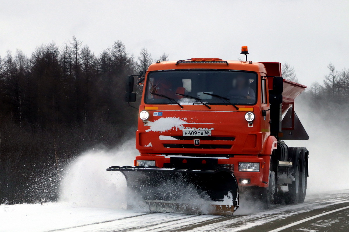 Сахалинская область, № Н 409 ОА 65 — КамАЗ-65115-A5(48)