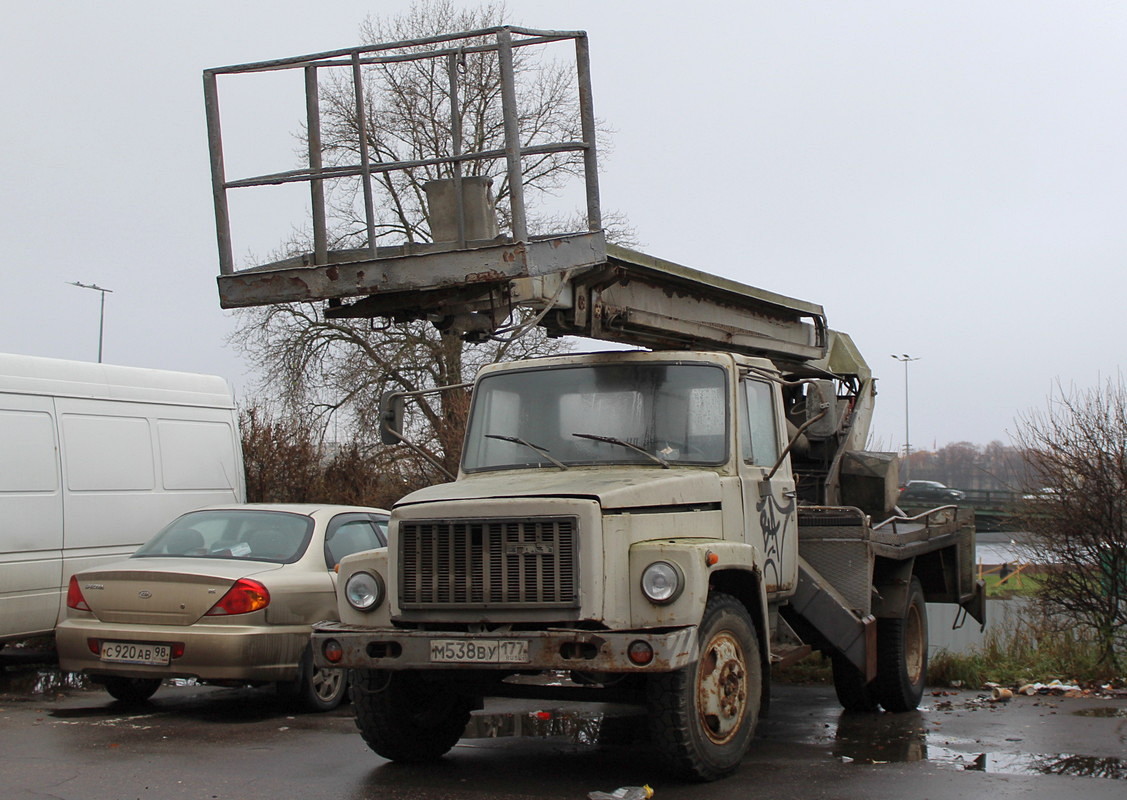Москва, № М 538 ВУ 177 — ГАЗ-3307