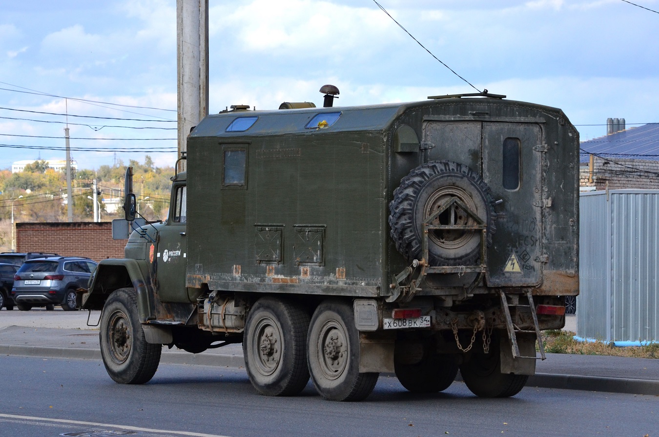 Волгоградская область, № Х 608 ВК 34 — ЗИЛ-131