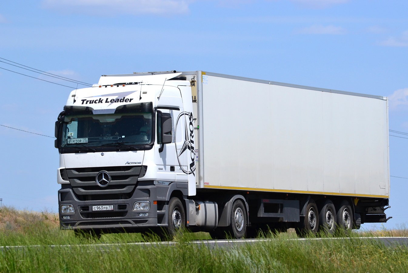 Волгоградская область, № С 963 РВ 73 — Mercedes-Benz Actros ('2009) 1844