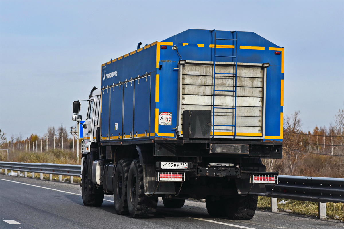 Челябинская область, № У 112 ВУ 774 — КамАЗ-43118-50