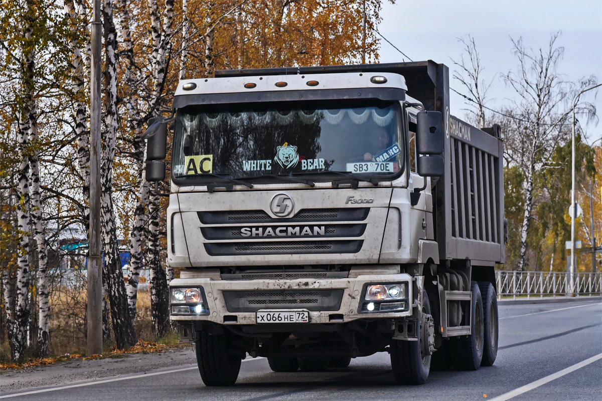 Тюменская область, № Х 066 НЕ 72 — Shaanxi Shacman F3000 SX325x