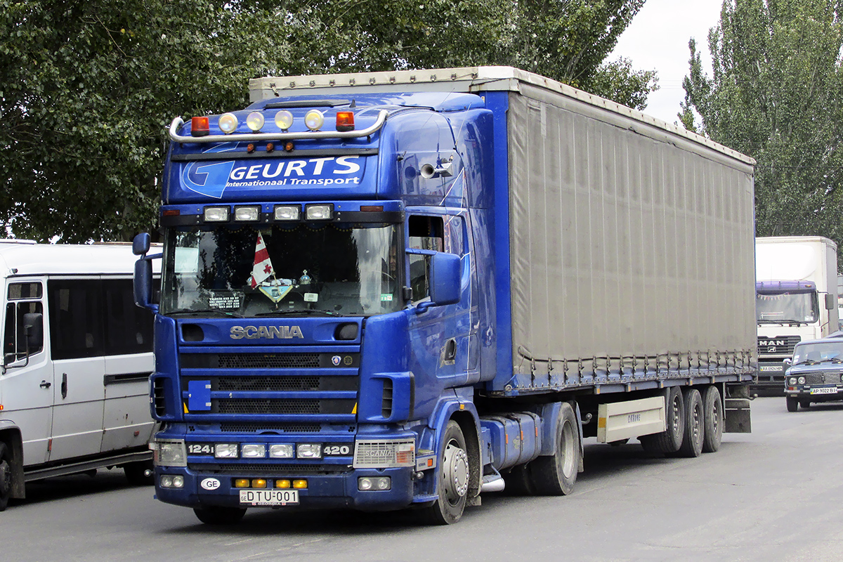 Грузия, № DTU-001 — Scania ('1996) R124L