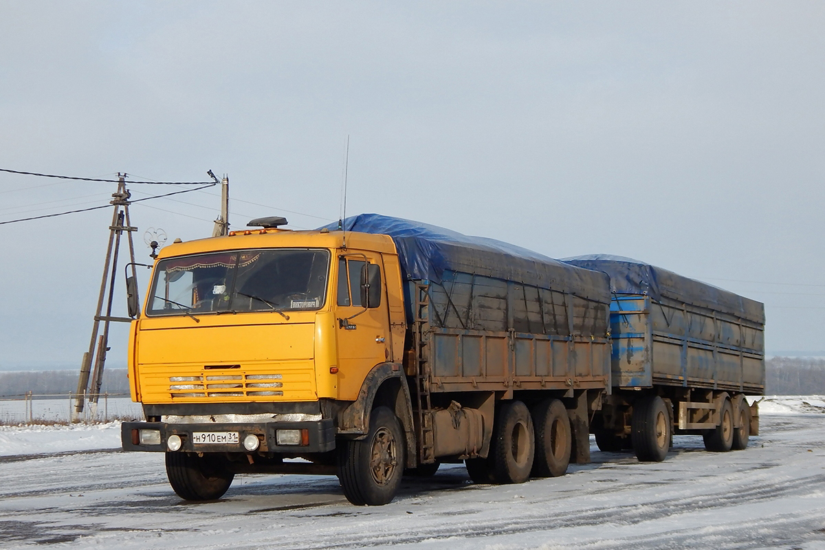 Белгородская область, № Н 910 ЕМ 31 — КамАЗ-53212