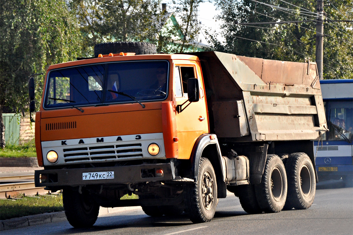 Алтайский край, № У 749 КС 22 — КамАЗ-55111 [551110]