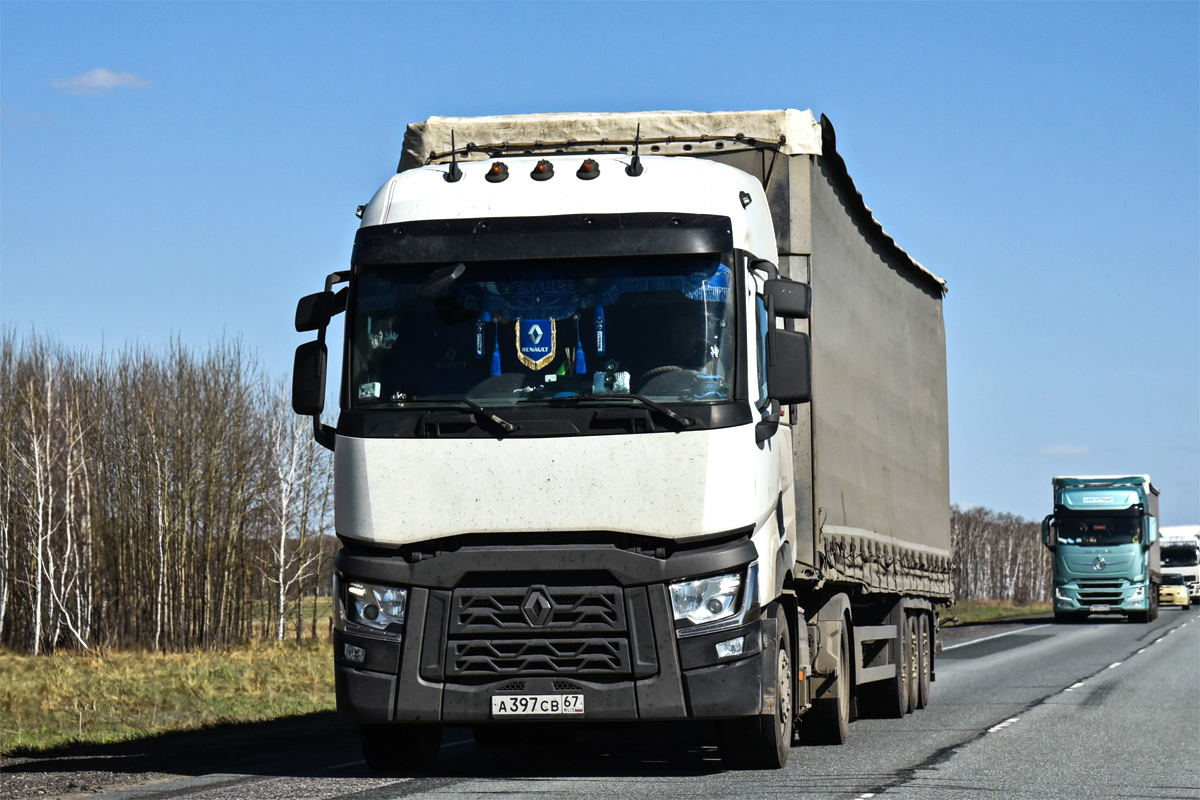 Смоленская область, № А 397 СВ 67 — Renault T-Series ('2013)