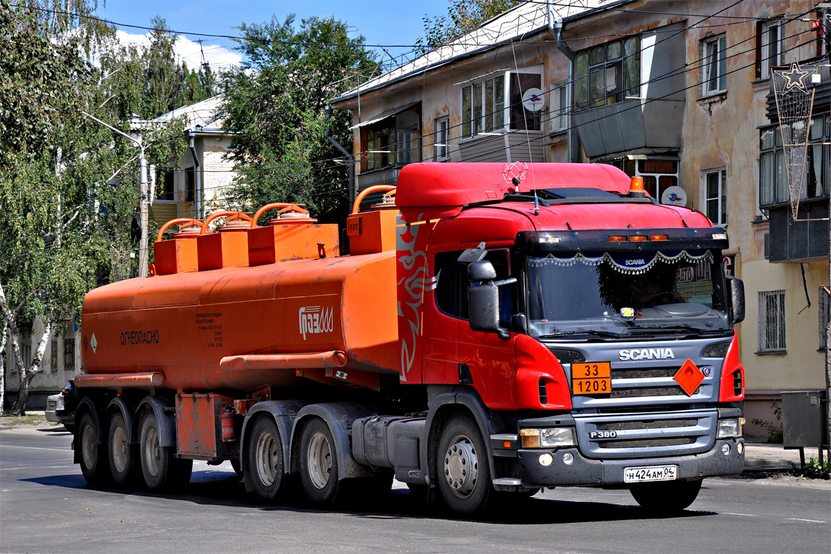 Алтай, № Н 424 АМ 04 — Scania ('2011) P380