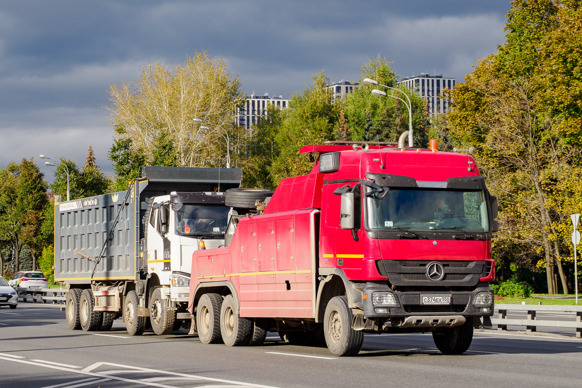 Москва, № С 374 ЕХ 550 — Mercedes-Benz Actros '09 1844 [Z9M]