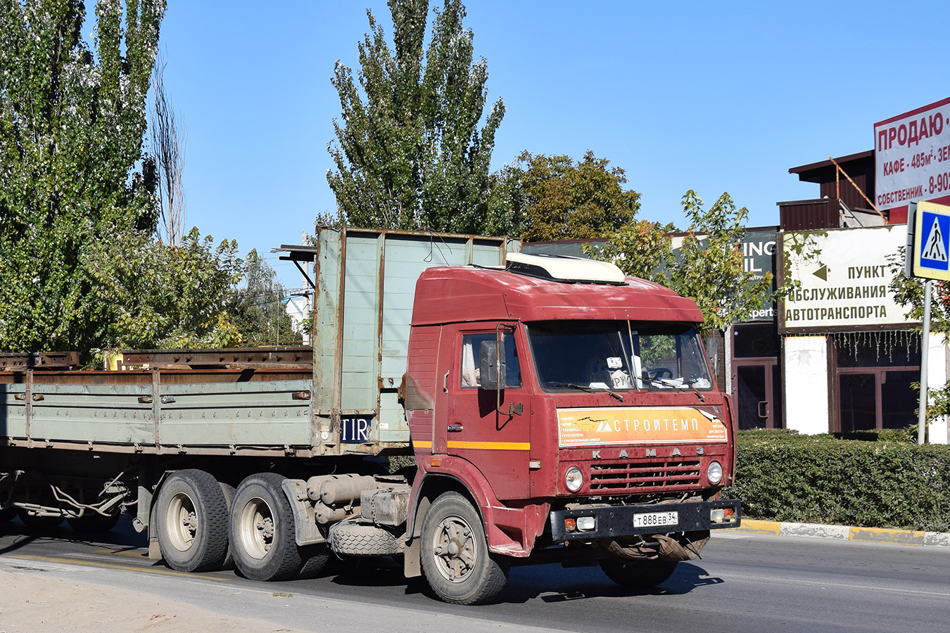 Волгоградская область, № Т 888 ЕВ 34 — КамАЗ-5410