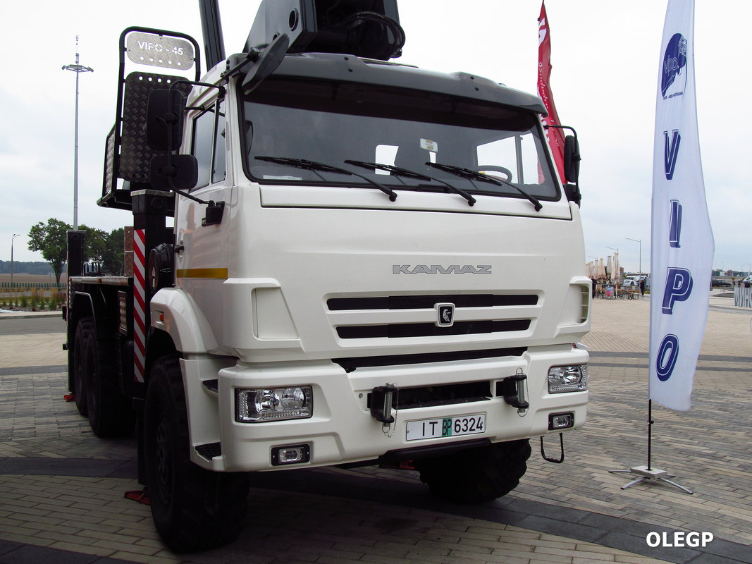 Витебская область, № ІТ ВР 6324 — КамАЗ-43118 (общая модель); Минск — Выставка "ИННОПРОМ-2025"; Транспортные средства без номеров (Минск); Новая техника (Минск)