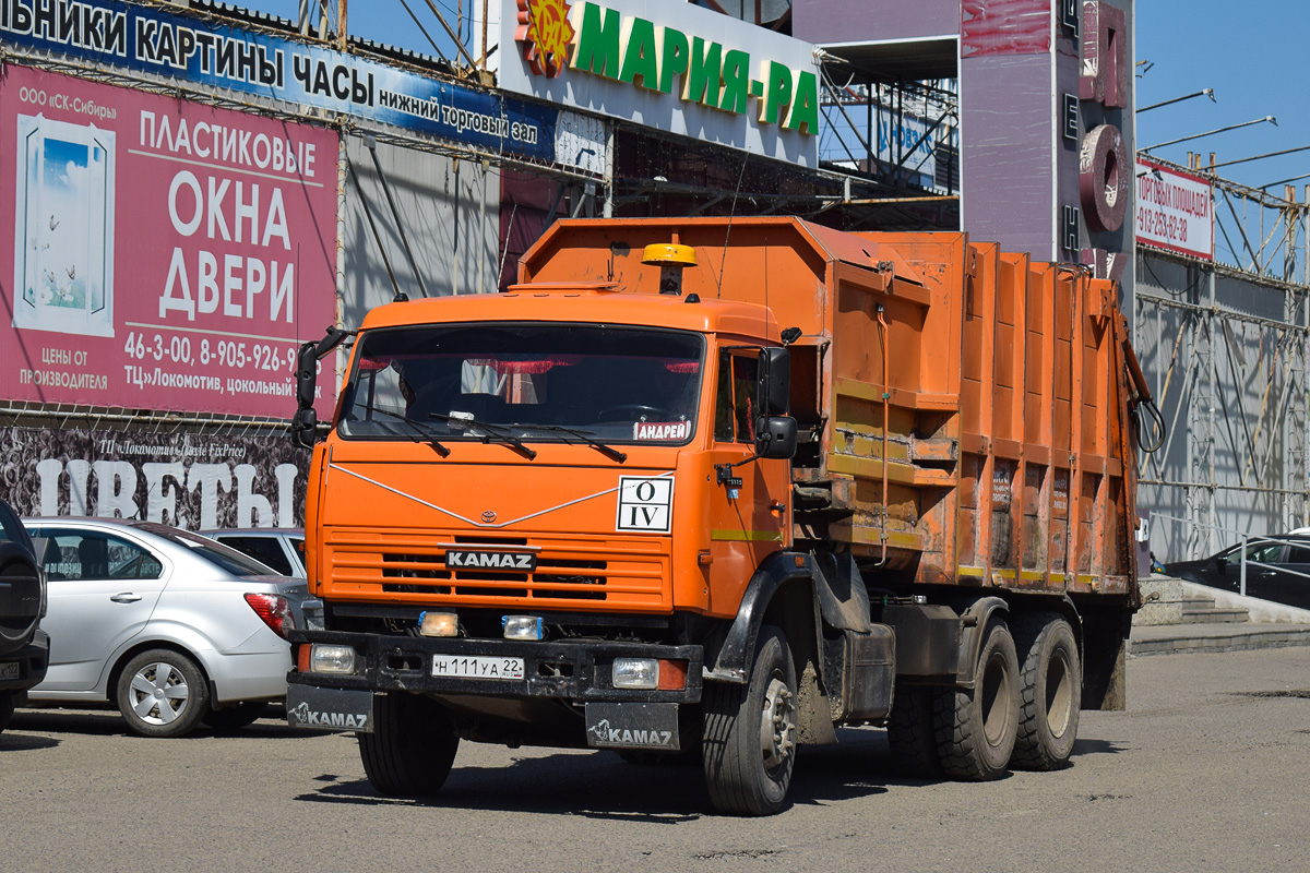 Алтайский край, № Н 111 УА 22 — КамАЗ-65115-62
