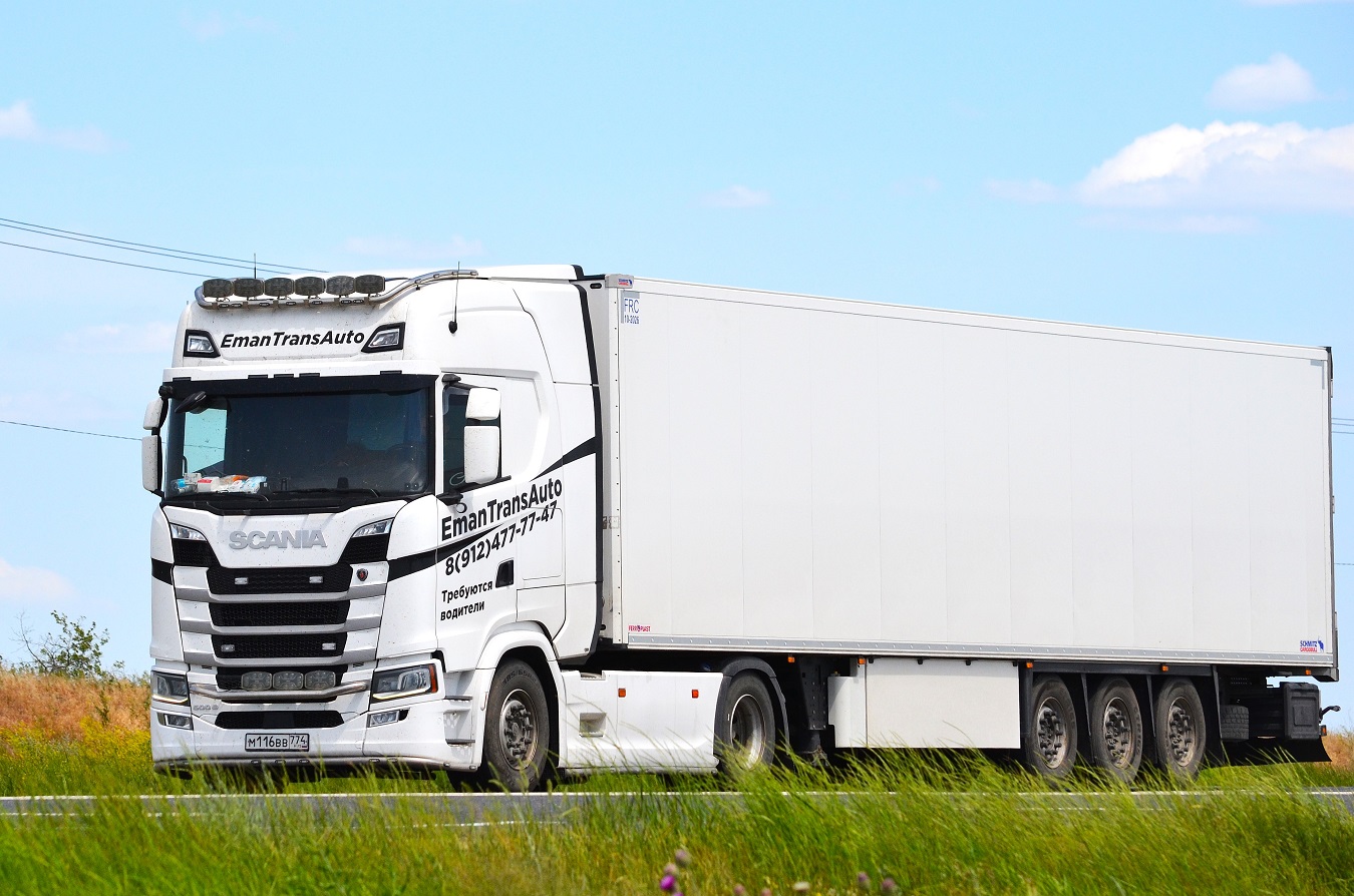 Челябинская область, № М 116 ВВ 774 — Scania ('2016) S500