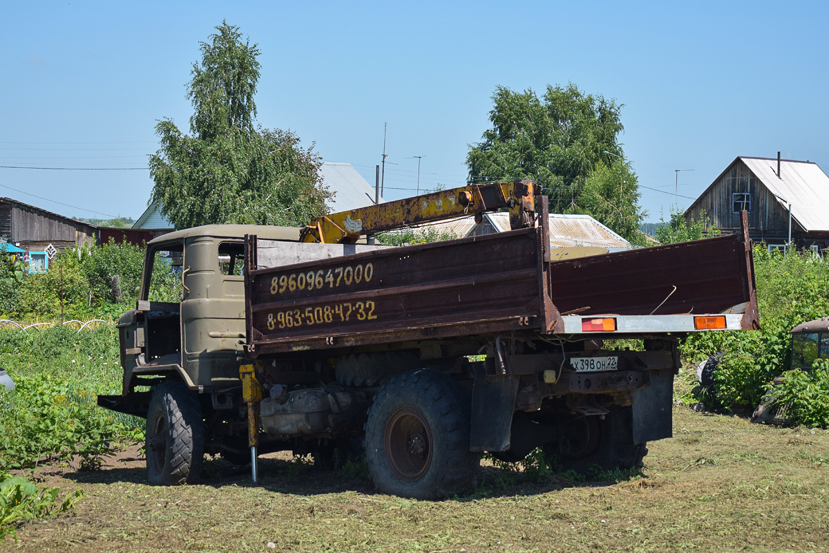 Алтайский край, № Х 398 ОН 22 — ГАЗ-66-31