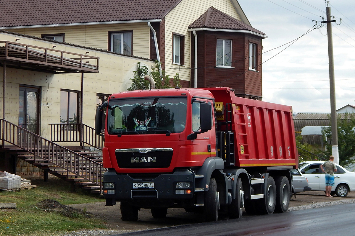 Белгородская область, № О 995 НЕ 31 — MAN TGS 41.400