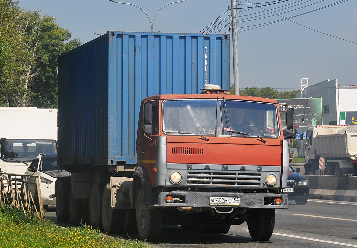 Новосибирская область, № А 732 МК 154 — КамАЗ-5410