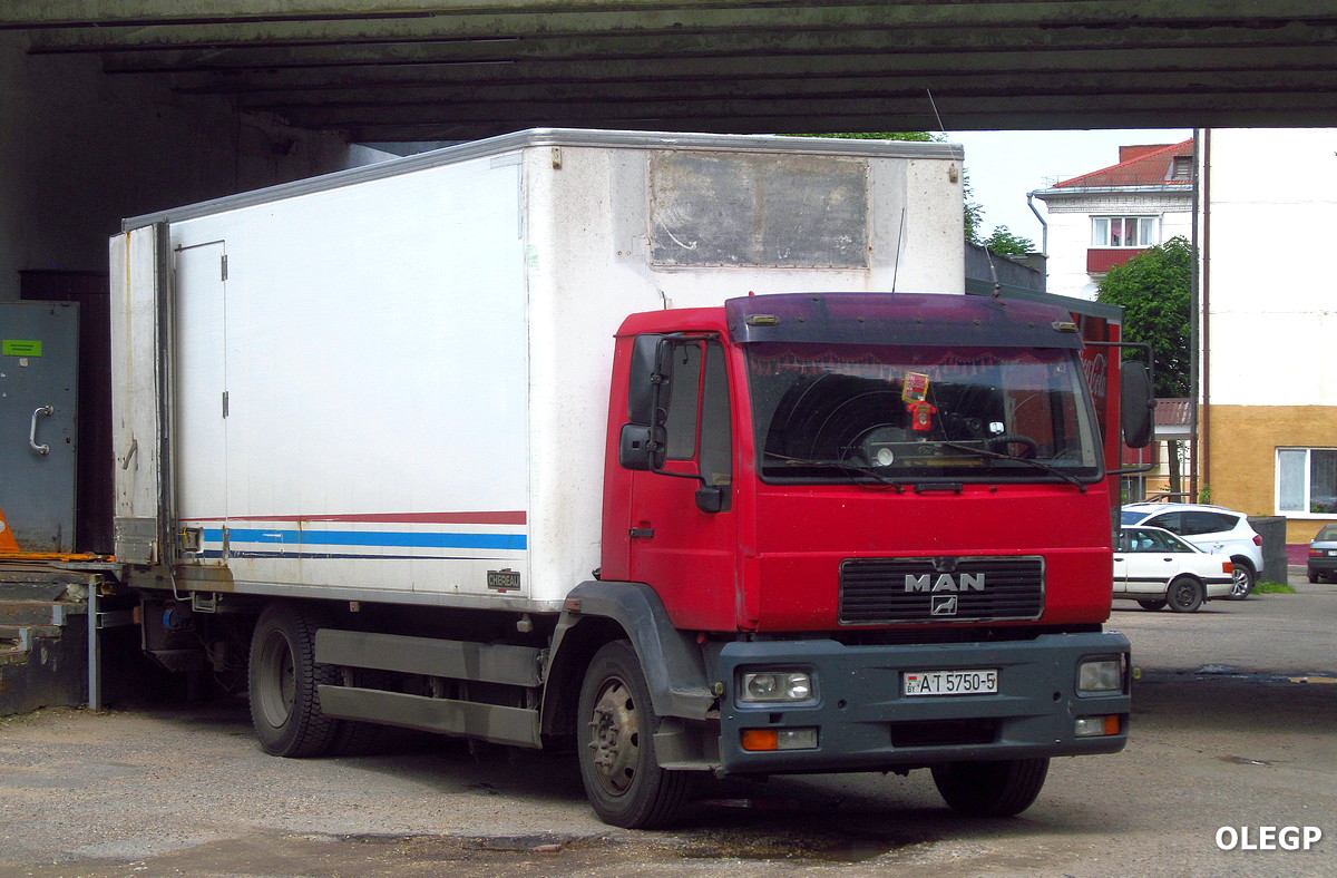 Минская область, № АТ 5750-5 — MAN L2000 (общая модель)