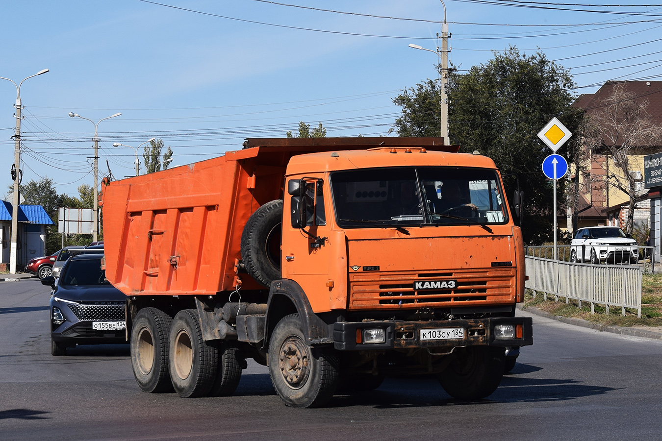 Волгоградская область, № К 103 СУ 134 — КамАЗ-65115-13 [65115N]