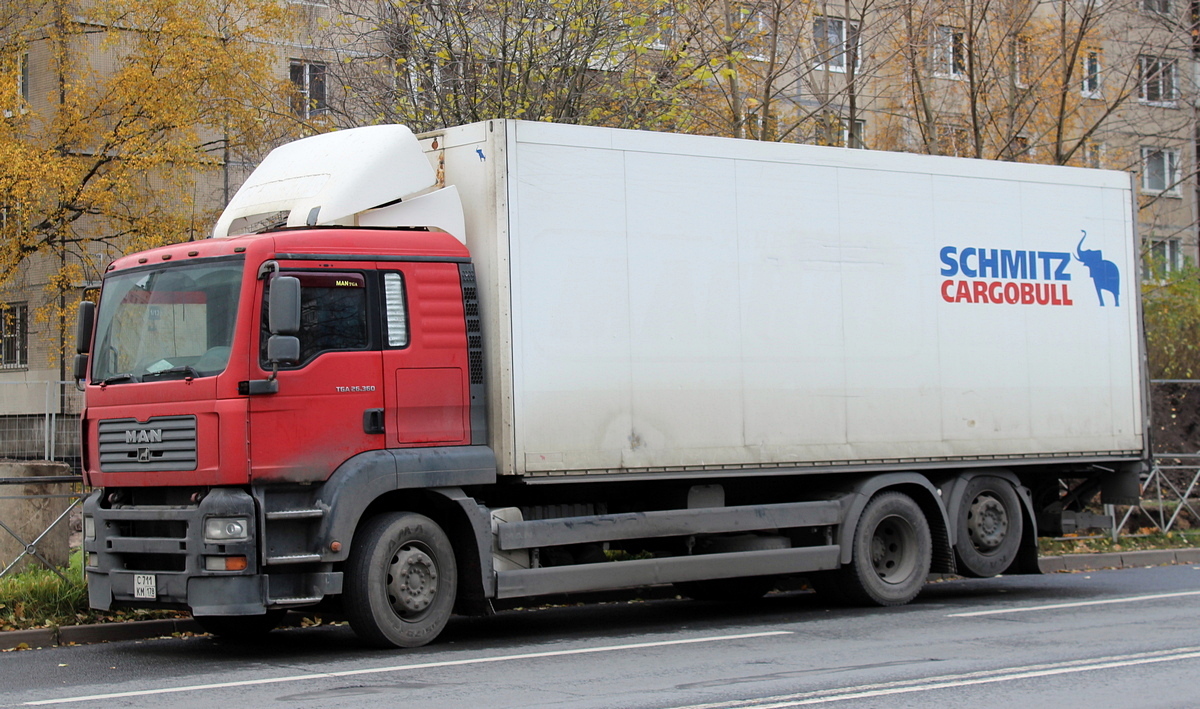Санкт-Петербург, № С 711 КМ 178 — MAN TGA (общая модель)