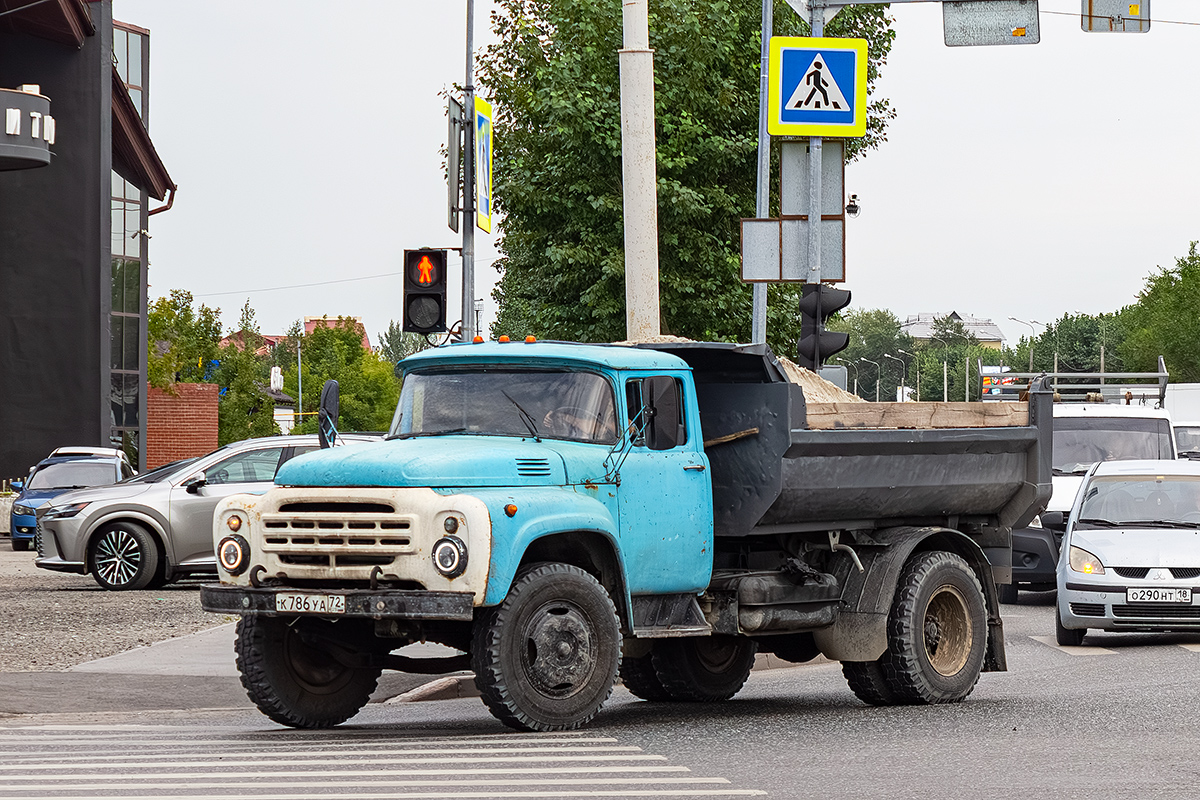 Тюменская область, № К 786 УА 72 — ЗИЛ-130 (общая модель)