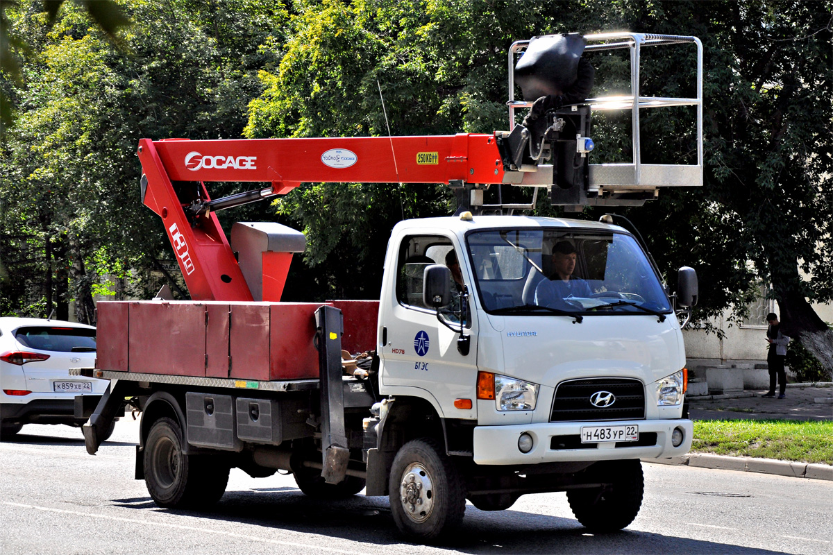 Алтайский край, № Н 483 УР 22 — Hyundai HD78 ('2004)