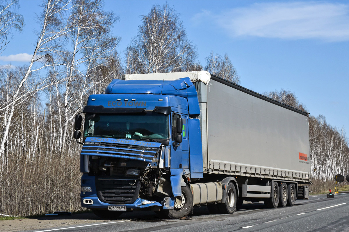 Москва, № Н 935 СТ 799 — DAF XF105 FT