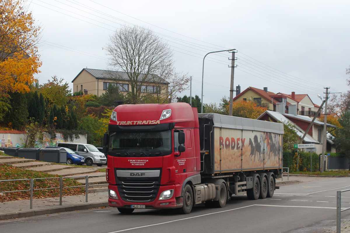 Литва, № MLO 721 — DAF XF Euro6 FT