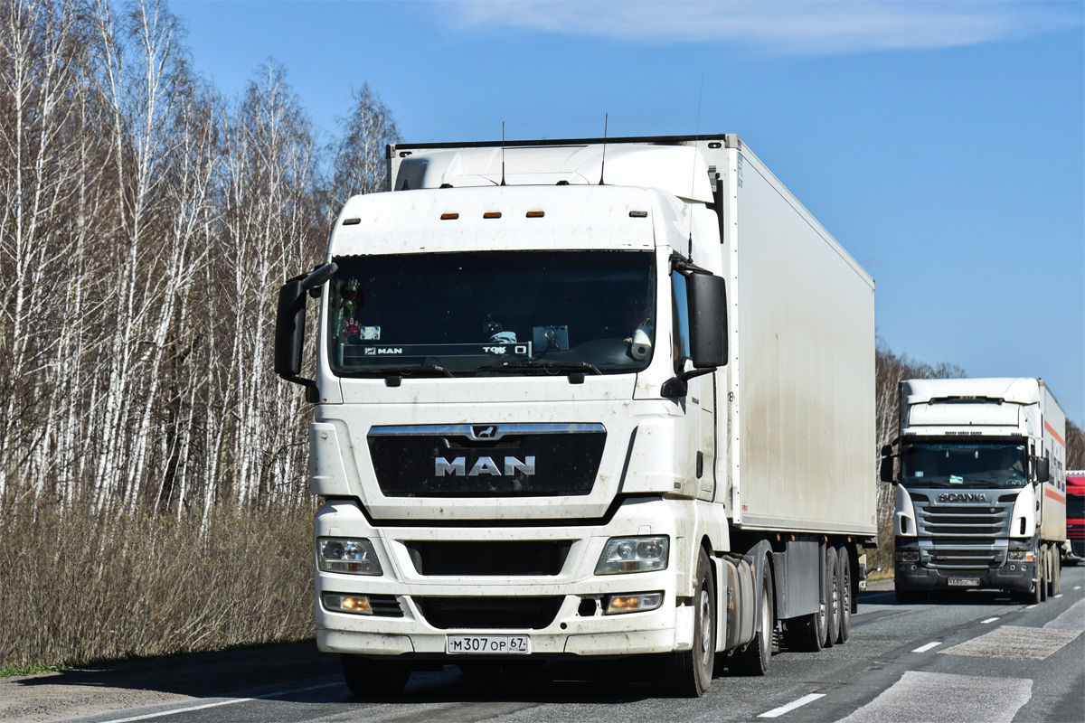 Смоленская область, № М 307 ОР 67 — MAN TGX ('2007) 18.480