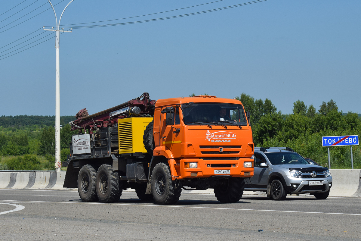 Алтайский край, № У 399 ХВ 22 — КамАЗ-43118-46