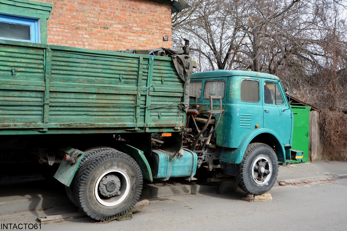 Ростовская область, № (61) Б/Н 0066 — МАЗ-504В; Ростовская область — Автомобили без номеров