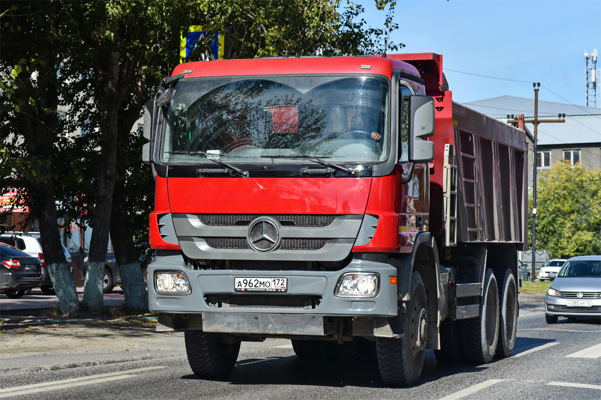 Тюменская область, № А 962 МО 172 — Mercedes-Benz Actros '09 3341 [Z9M]