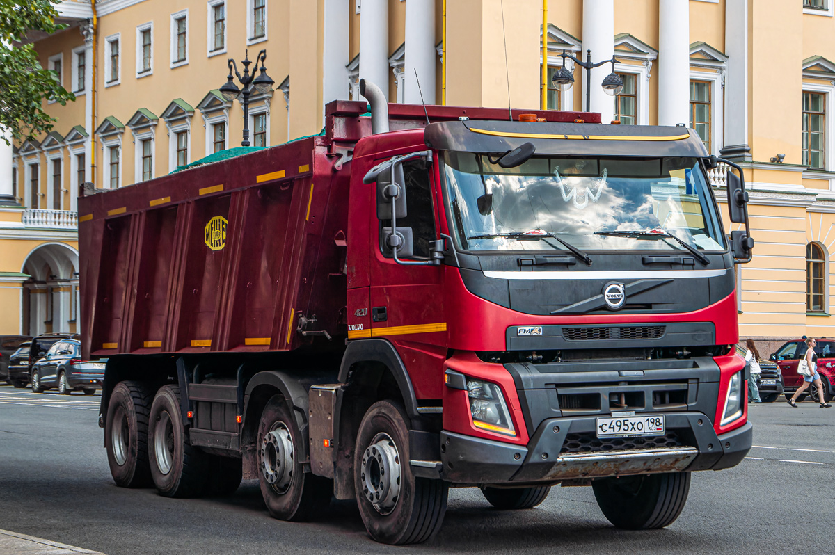 Санкт-Петербург, № С 495 ХО 198 — Volvo ('2012) FH.420 [X9P]
