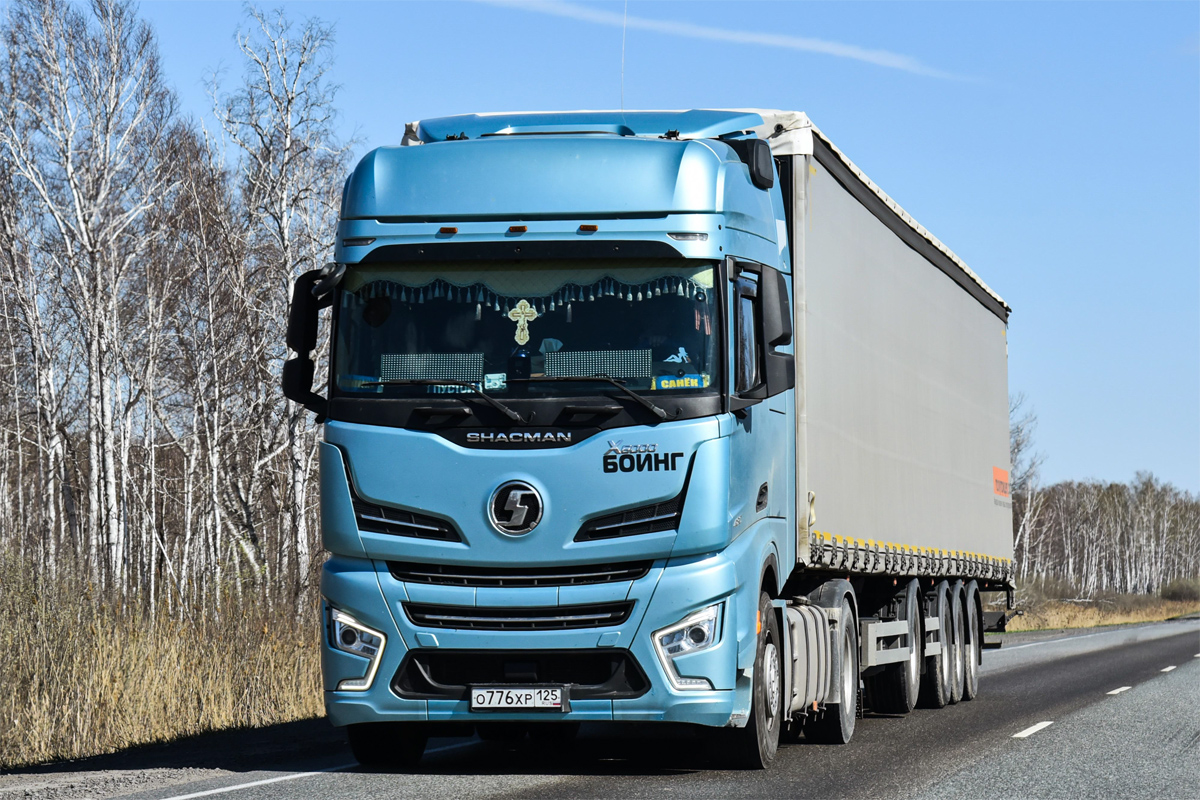 Приморский край, № О 776 ХР 125 — Shaanxi Shacman X6000 SX4188