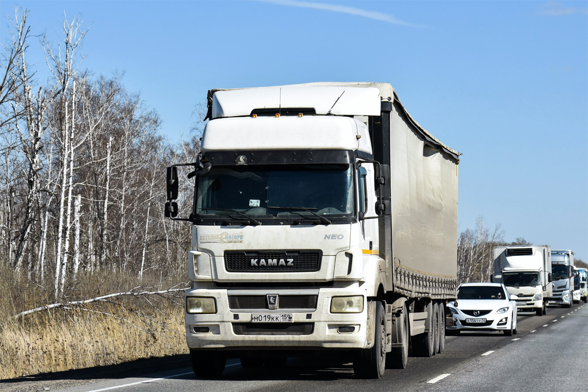 Пермский край, № М 019 КК 159 — КамАЗ-5490-S5(87)