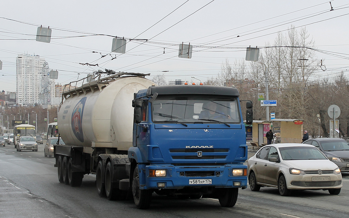 Челябинская область, № У 581 ХР 174 — КамАЗ-65116-N3(78)