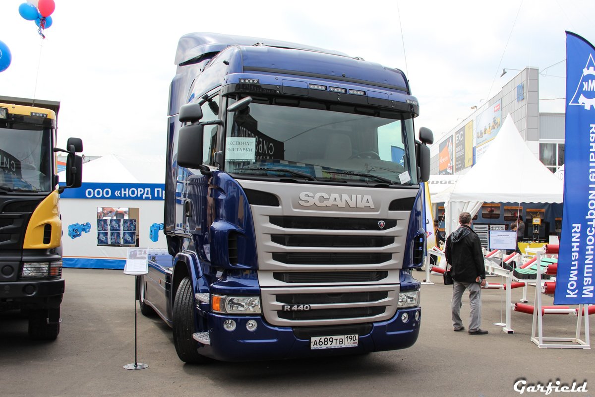 Кемеровская область, № А 689 ТВ 190 — Scania ('2009) R440; Кемеровская область — Новые автомобили; Кемеровская область — Уголь России и Майнинг 2013