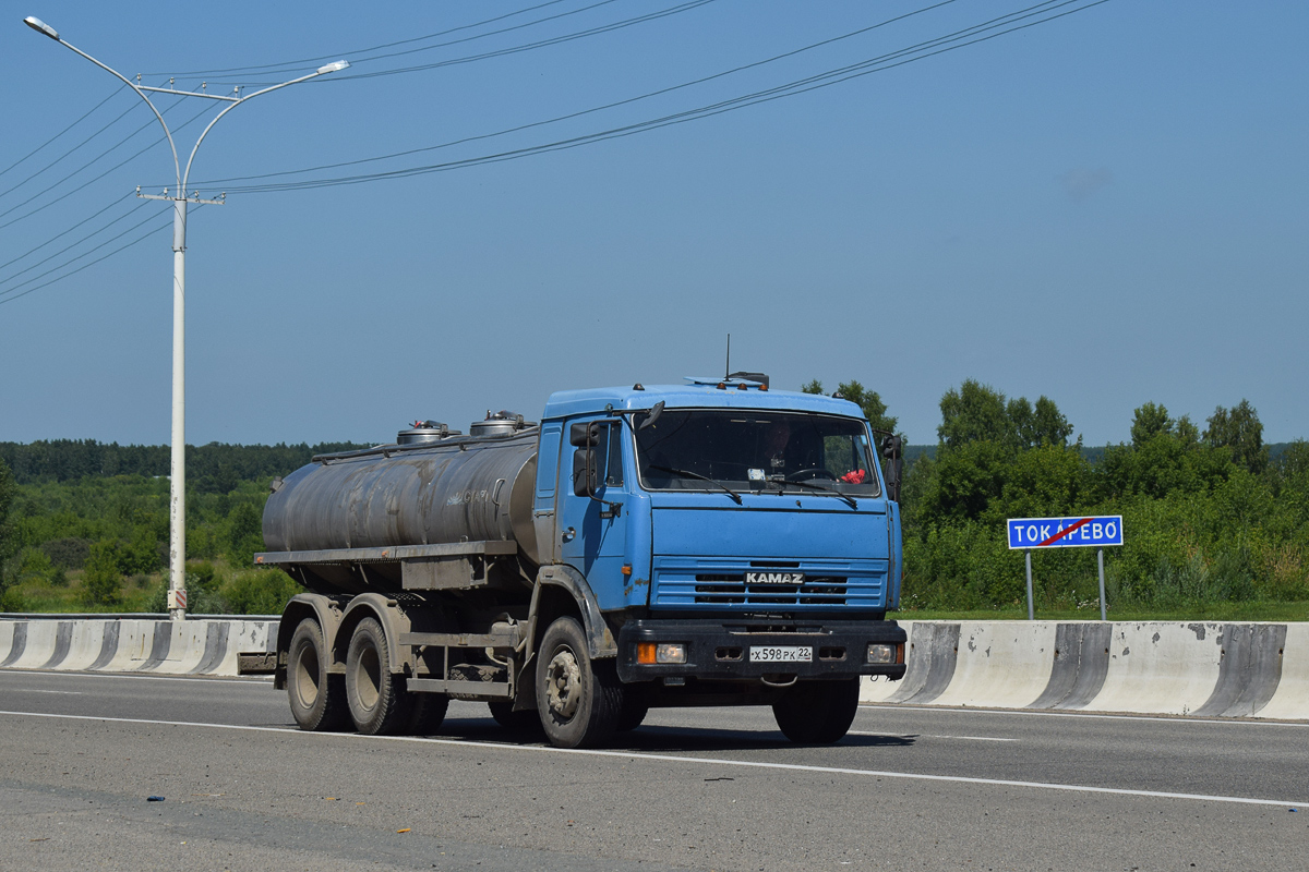 Алтайский край, № Х 598 РК 22 — КамАЗ-65115-62