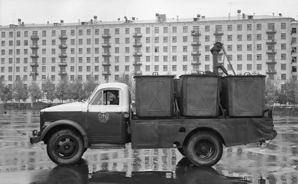 Москва — Исторические фотографии (Автомобили)