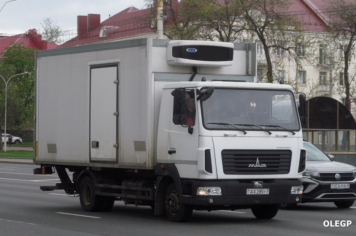 Минск, № АХ 2951-7 — МАЗ-4371 (общая модель)