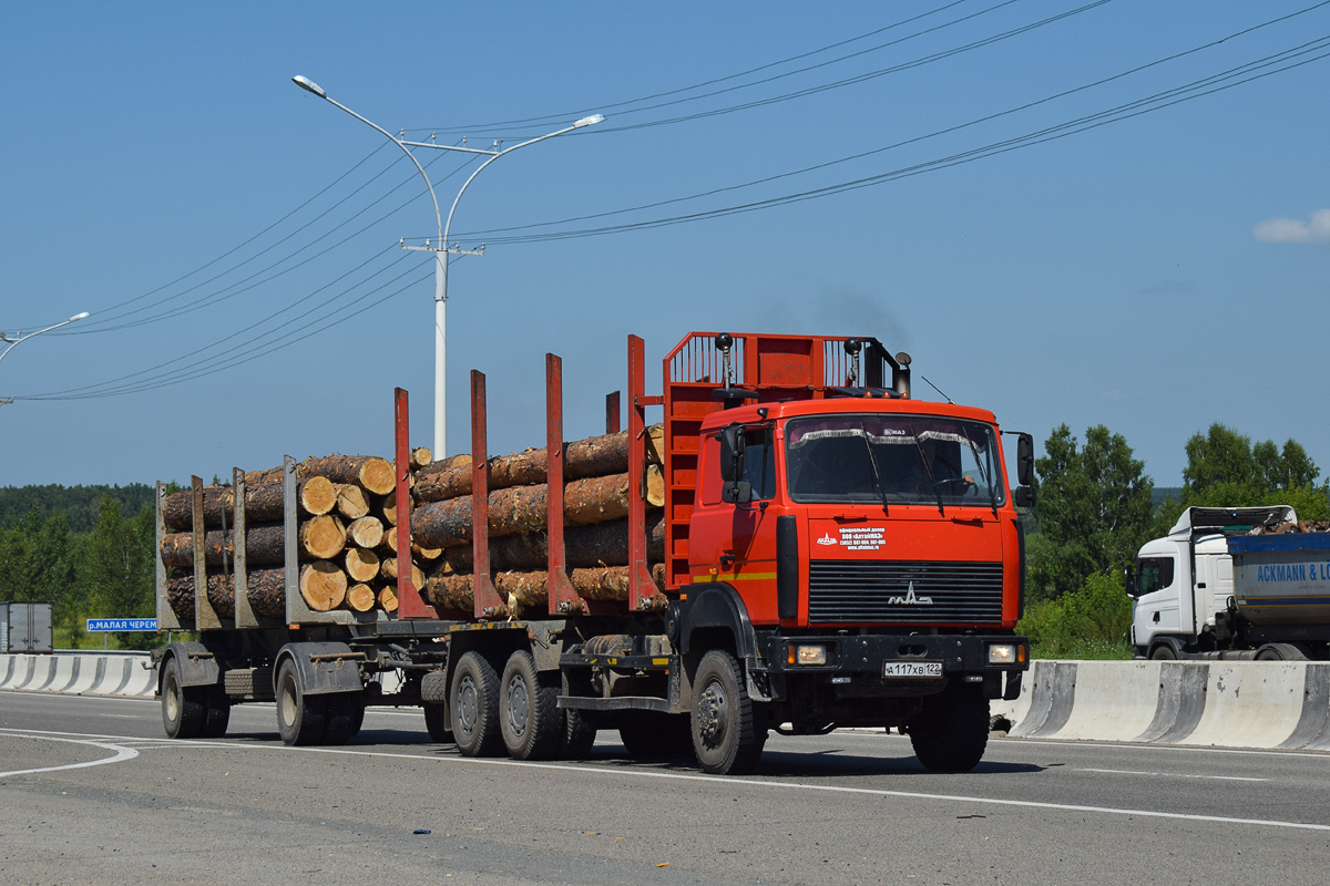 Алтайский край, № А 117 ХВ 122 — МАЗ-6317F9