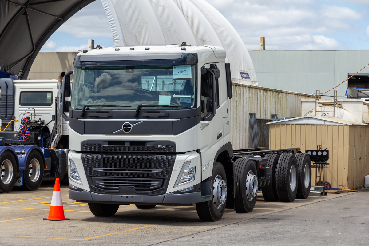 Австралия, № (AU) U/N 0001 — Volvo ('2024) FM-Series; Австралия — Автомобили без номеров
