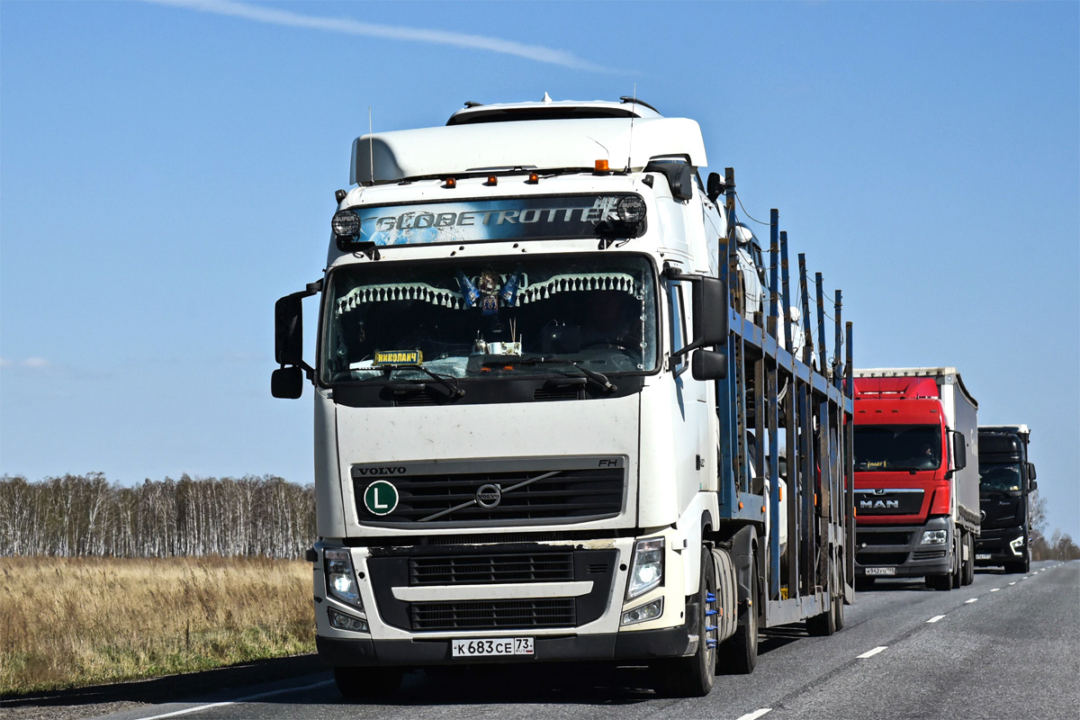 Ульяновская область, № К 683 СЕ 73 — Volvo ('2008) FH-Series