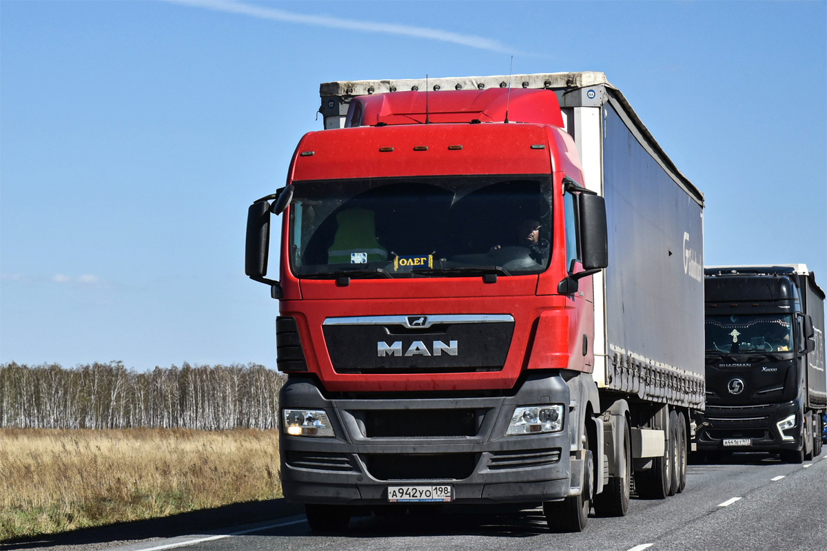 Санкт-Петербург, № А 942 УО 198 — MAN TGX ('2007) 18.400