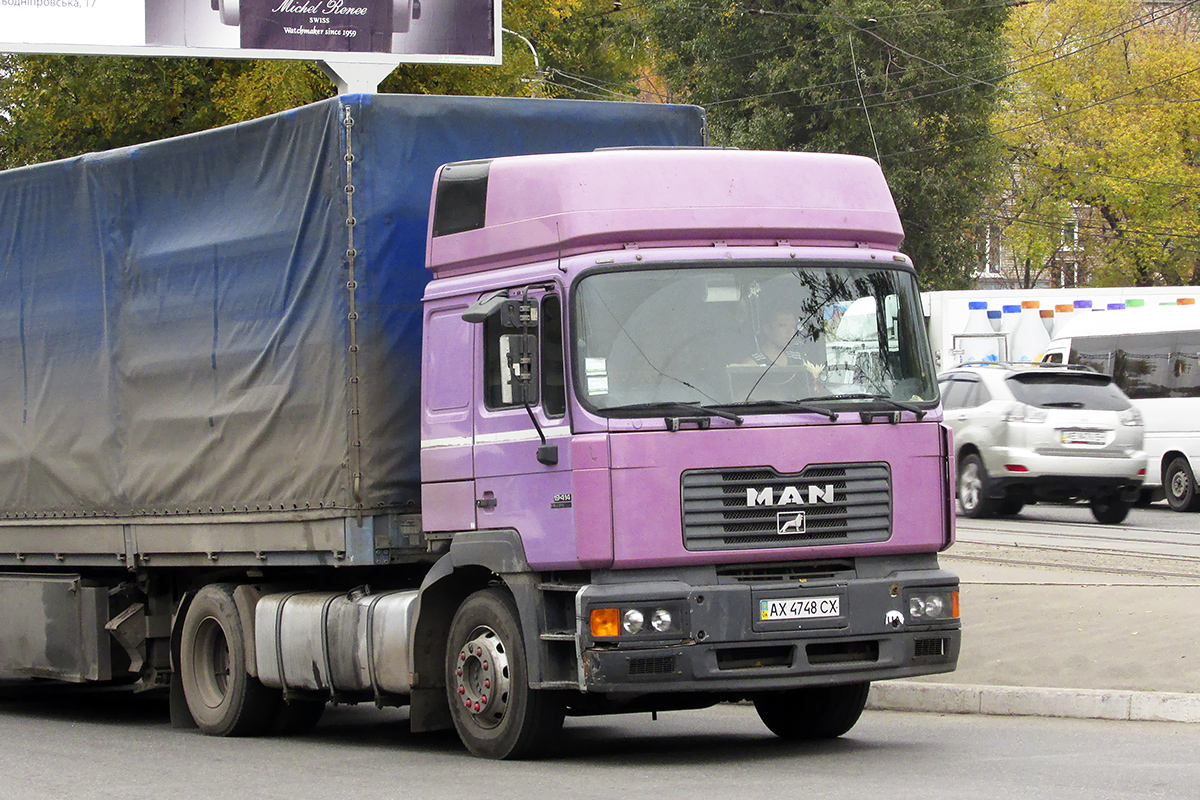 Харьковская область, № АХ 4748 СХ — MAN F2000 19.414