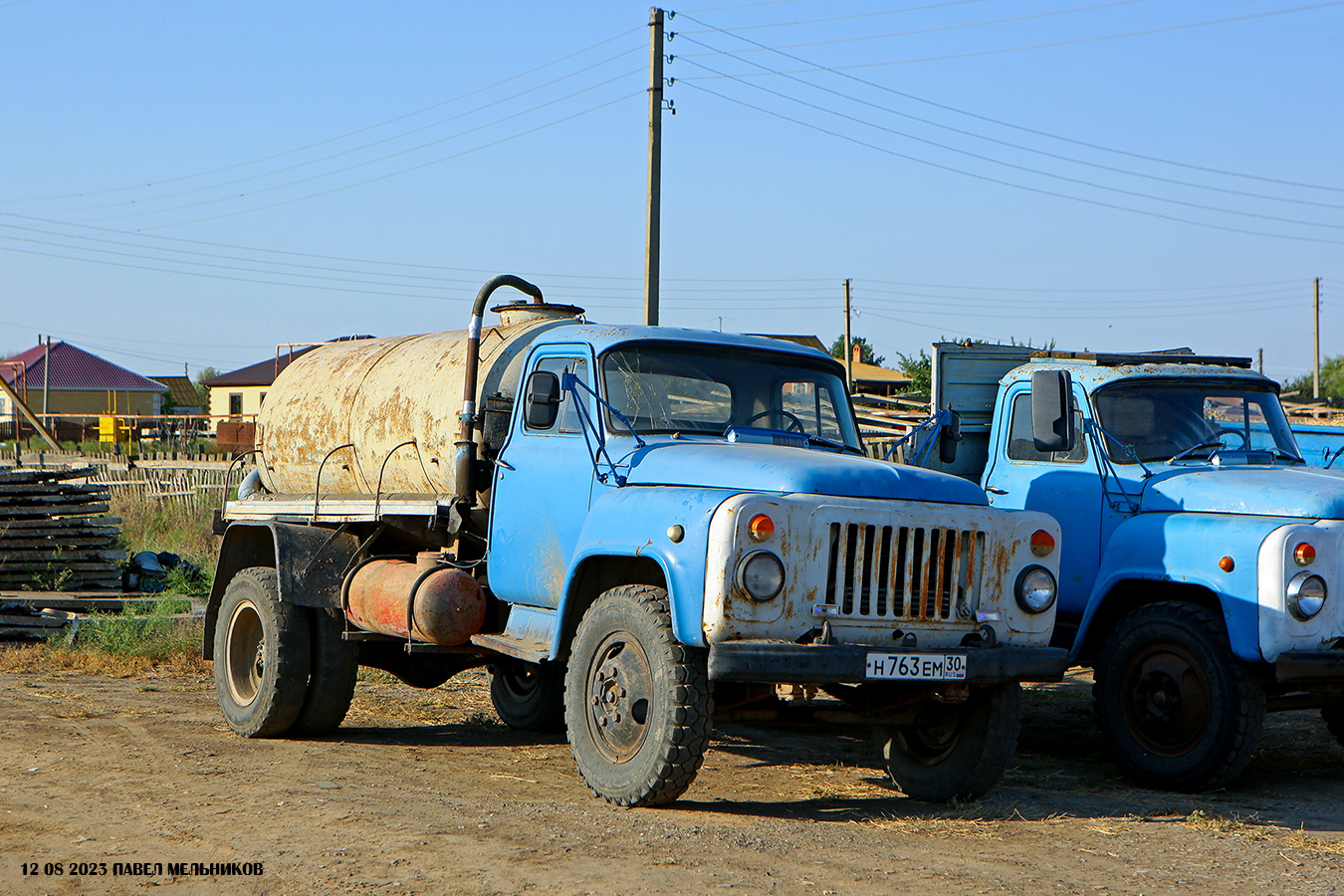 Астраханская область, № Н 763 ЕМ 30 — ГАЗ-53-19