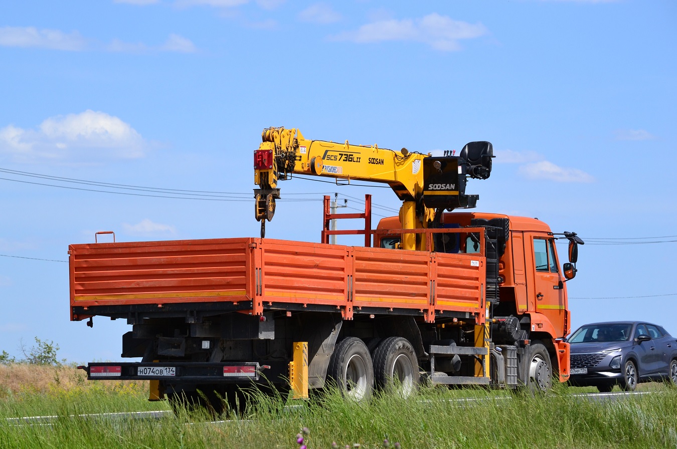 Волгоградская область, № Н 074 ОВ 134 — КамАЗ-65115-50
