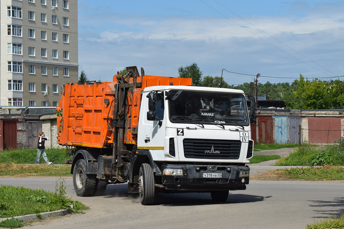 Алтайский край, № Х 318 УВ 22 — МАЗ-5340B2