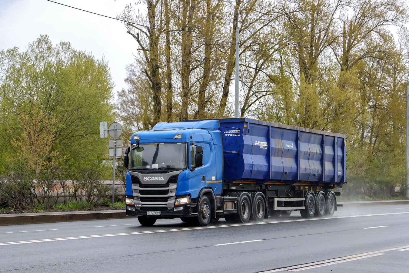 Санкт-Петербург, № Е 379 ХА 198 — Scania ('2016) G440