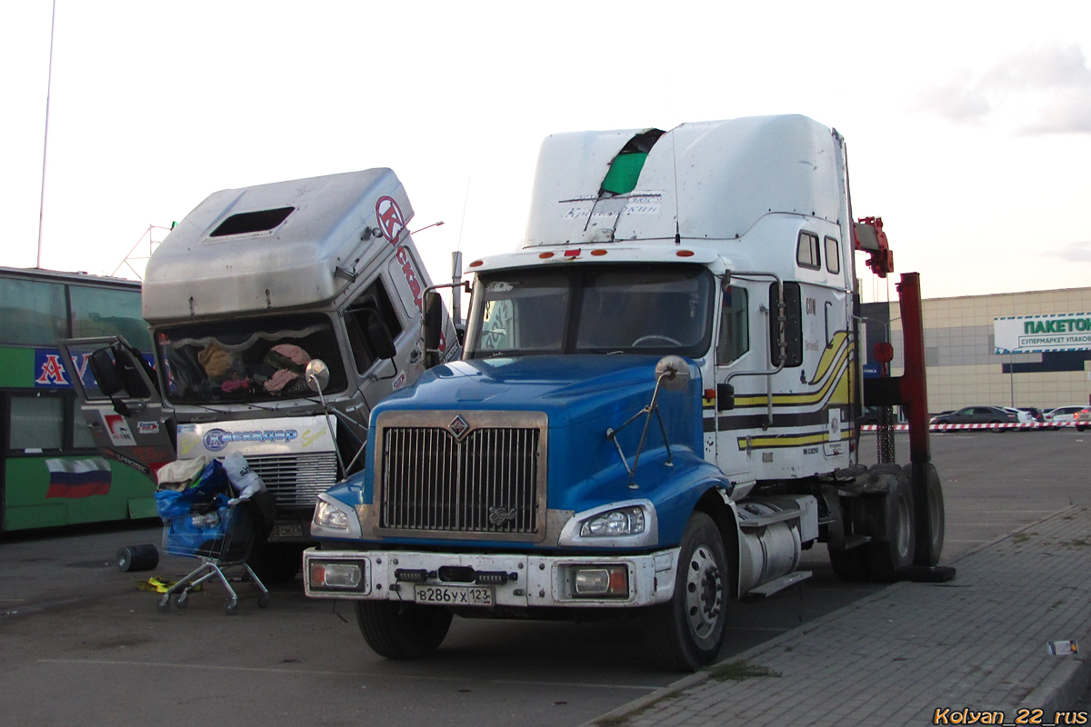 Краснодарский край, № В 286 УХ 123 — International 9400