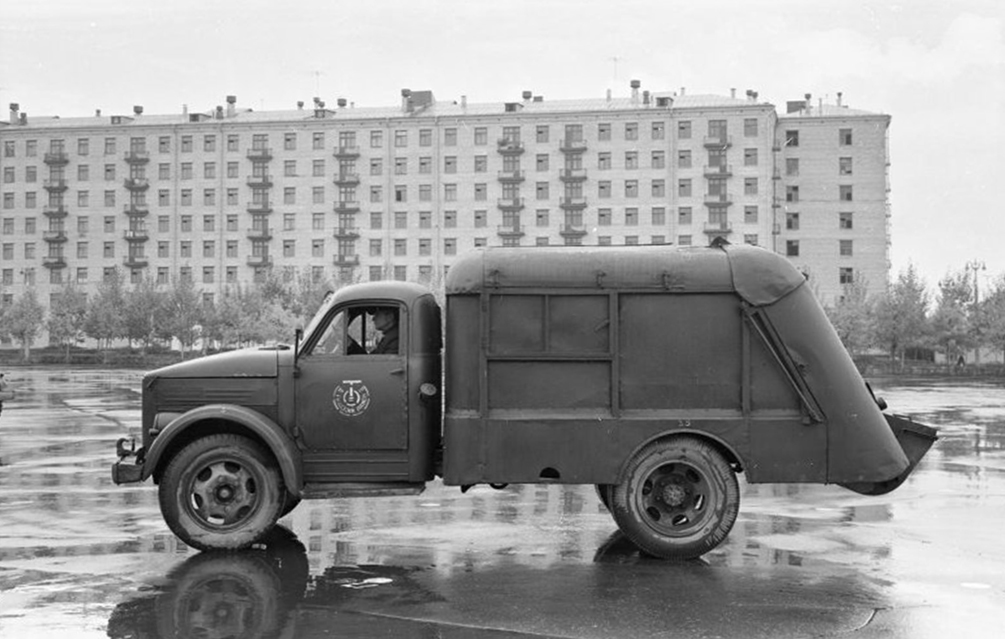 Москва — Исторические фотографии (Автомобили)